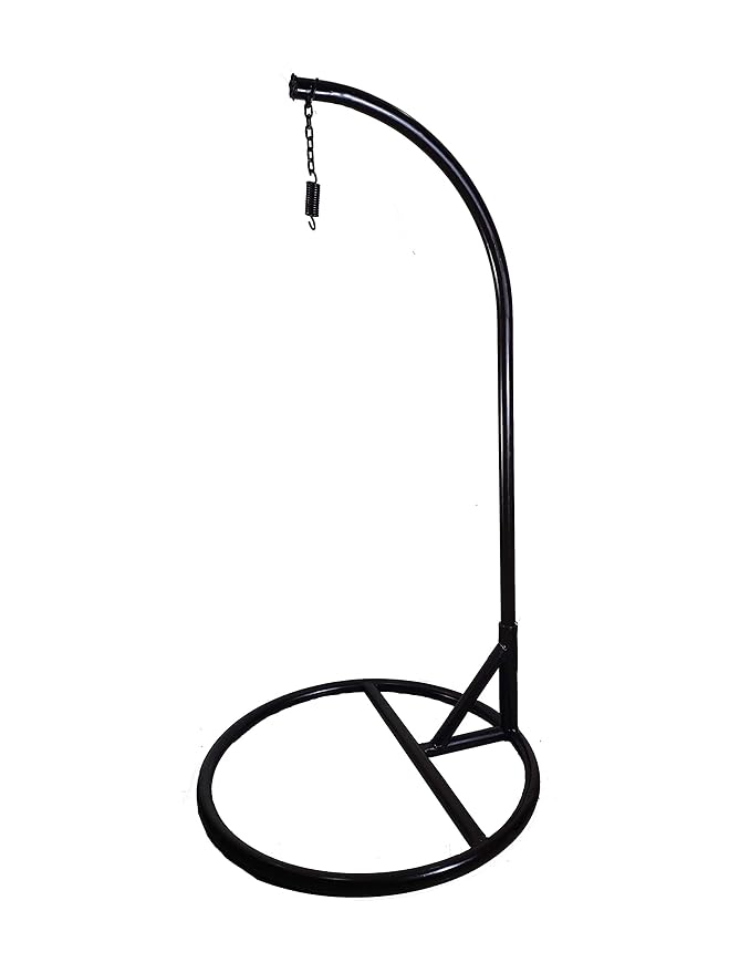 Spyder Craft Swing chair With Stand And Cushion For Adult Iron Hammock (Brown, Green, DIY(Do-It-Yourself))