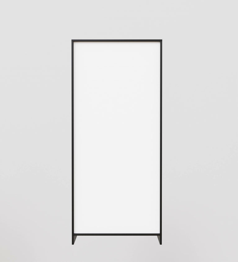 Spydercraft Matte Finish Albite Modern 2-Door Black Wardrobe with Vertical Gold Accents| Color: Black| Do-It-Yourself Product