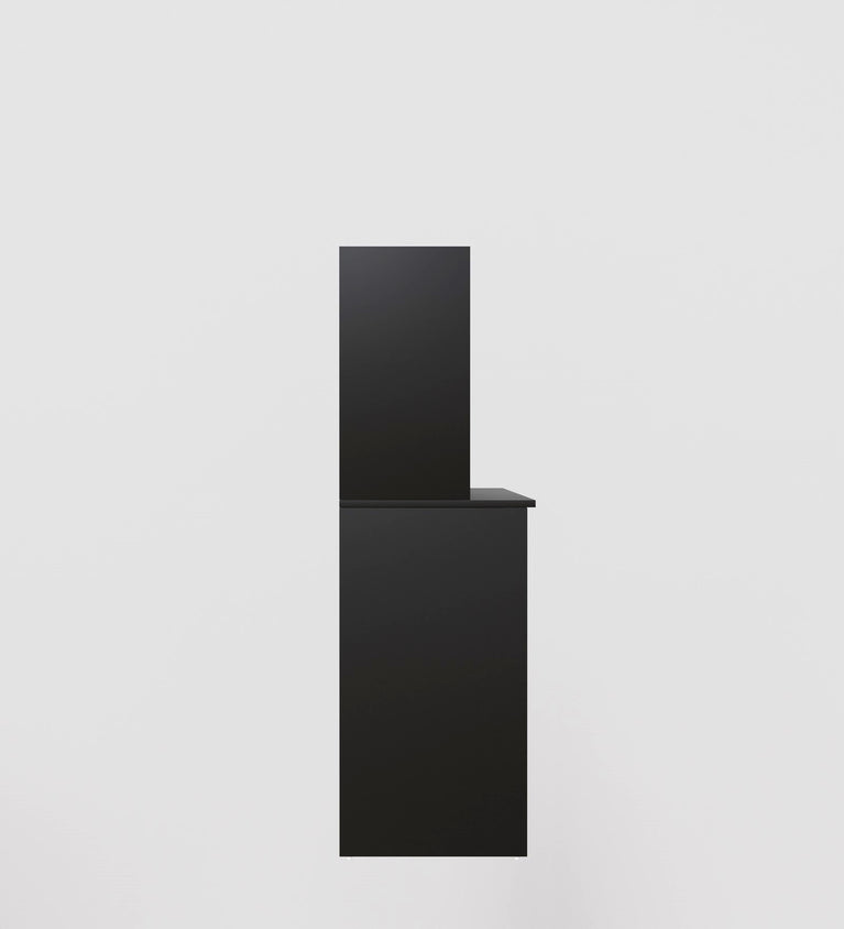 SPYDERCRAFT Matte Finish Liard Study Table| Color: Black and White| Do-It-Yourself Product
