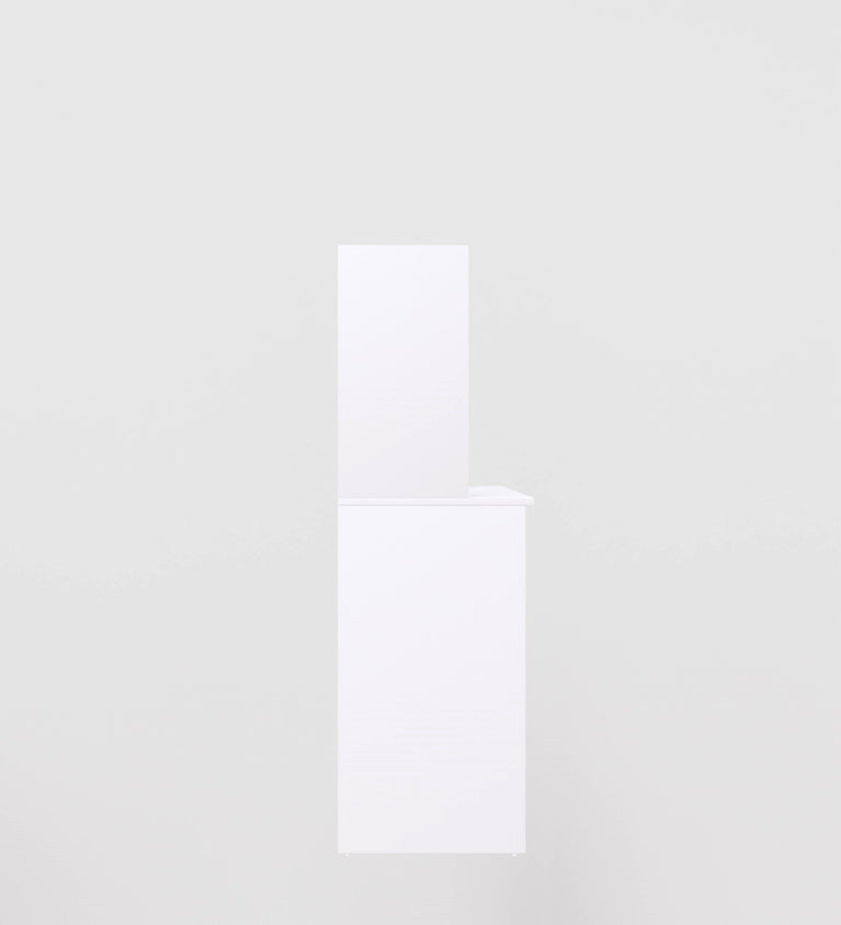 SPYDERCRAFT Matte Finish Liard Study Table| Color: White| Do-It-Yourself Product