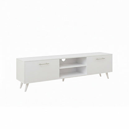 SPYDERCRAFT Matte Finish M5 TV Cabinet| Color: White| Do-It-Yourself Product