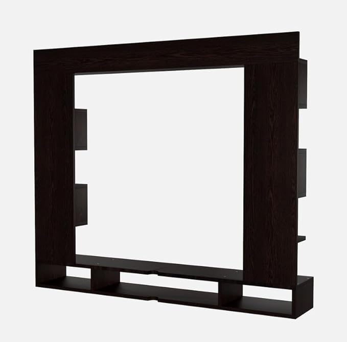 SPYDER CRAFT Matte Finish Heller Wall Shelf TV Units Up to 43 Inches TV for Bedroom Living Room Color: Walnut Finish || Assembly-DIY (Do-It-Yourself)