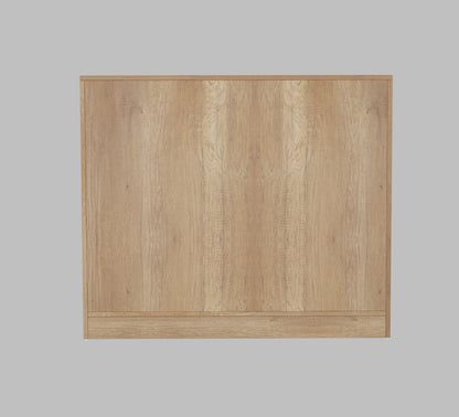 Spydercraft Accent Modern Storage Cabinet with Matte Finish and Premium Metal Handles| Color: Canyon Oak| Multipurpose Cabinet