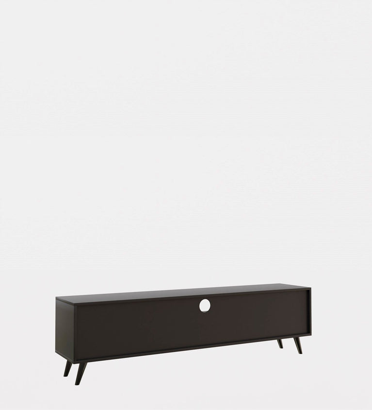 SPYDERCRAFT Matte Finish M5 TV Cabinet| Color: Black| Do-It-Yourself Product