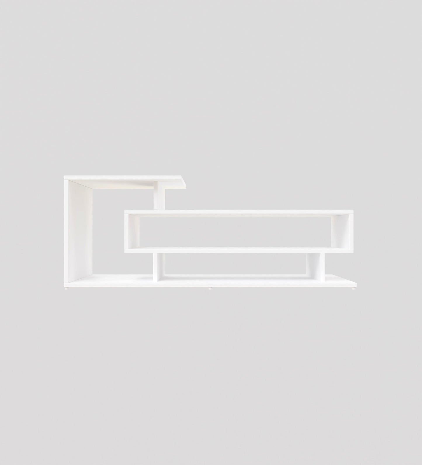 Spydercraft Matte Finish Arbor Coffee Table| Color: White| Do- It-Yourself Product