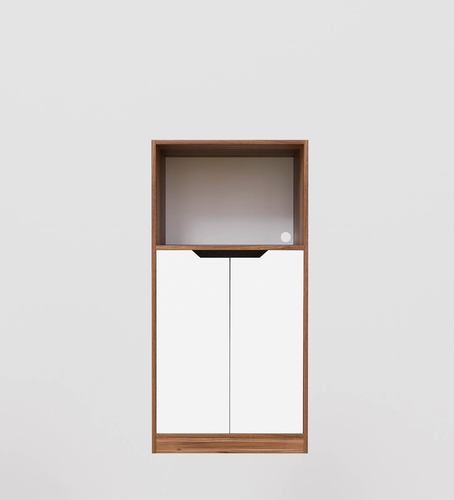 Spydercraft Matte Finish Magenta Multipurpose Cabinet| Color: White and Noce Lyon| Do-It-Yourself Product