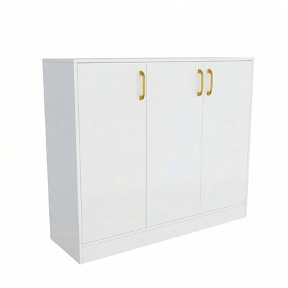 Spydercraft Accent Modern Storage Cabinet with Matte Finish and Premium Metal Handles