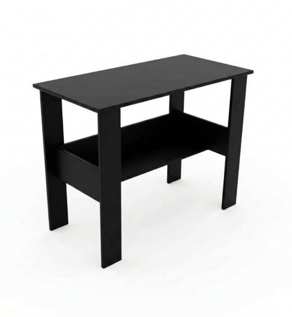 SPYDER CRAFT Genesis Engineered Wood Study Table with Storage Shelf | Modern Computer Desk for Home & Office