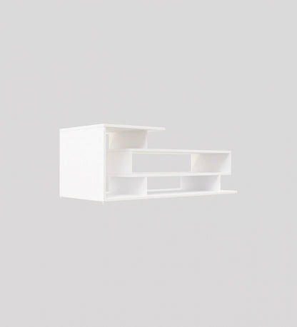 Spydercraft Matte Finish Arbor Coffee Table| Color: White| Do- It-Yourself Product
