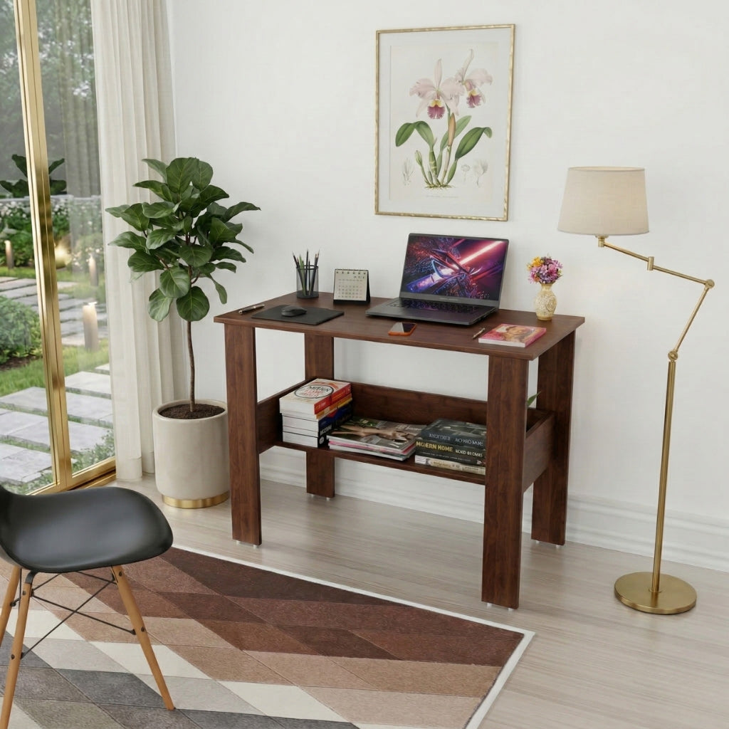 SPYDER CRAFT Genesis Engineering Wood Modern Office Desk Study Table Computer Table for Office Work from Home Kids Study Room Workstation Color -Columbian
