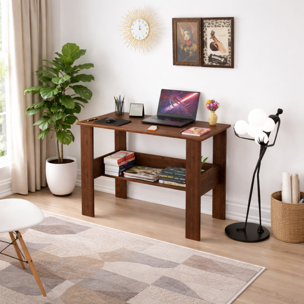 SPYDER CRAFT Genesis Engineering Wood Modern Office Desk Study Table Computer Table for Office Work from Home Kids Study Room Workstation Color -Columbian