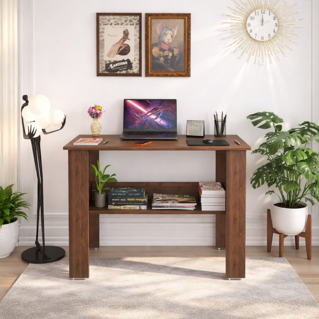 SPYDER CRAFT Genesis Engineering Wood Modern Office Desk Study Table Computer Table for Office Work from Home Kids Study Room Workstation Color -Columbian