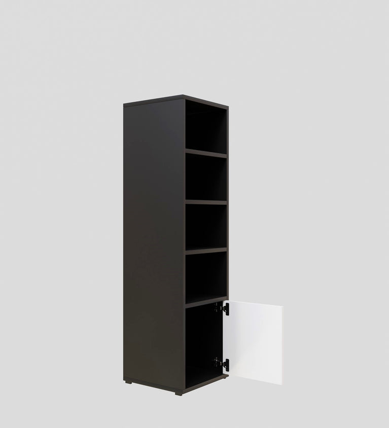 SPYER CRAFT| Adeline Bookshelf| Color: Black and White| Do- It- Yourself