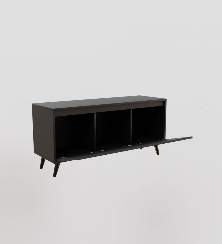 Spydercraft Matte Finish Skitty Console Table| Color: Black| Do- It- Yourself Product