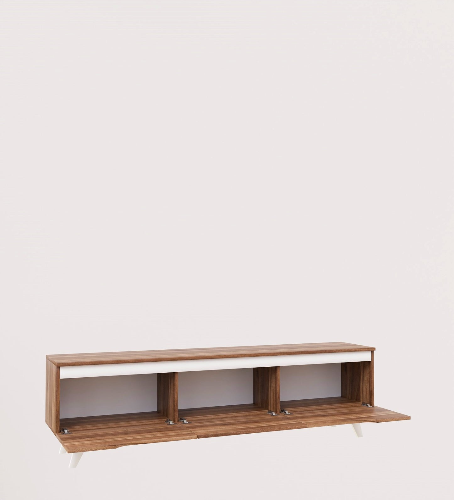 Spyder Craft Matte Finish A9 Compact TV Unit Only, TV Up To 45 Inches Engineered Wood TV Entertainment Unit  (Finish Color - Walnut Beige, DIY(Do-It-Yourself))