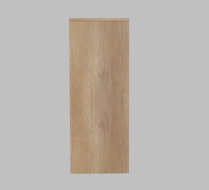 Spydercraft Accent Modern Storage Cabinet with Matte Finish and Premium Metal Handles| Color: Canyon Oak| Multipurpose Cabinet