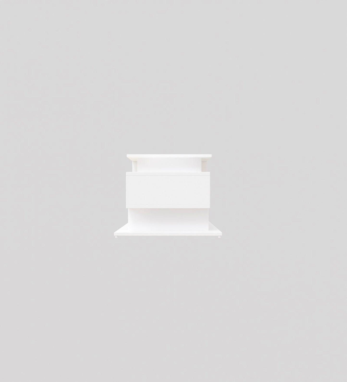 Spydercraft Matte Finish Arbor Coffee Table| Color: White| Do- It-Yourself Product