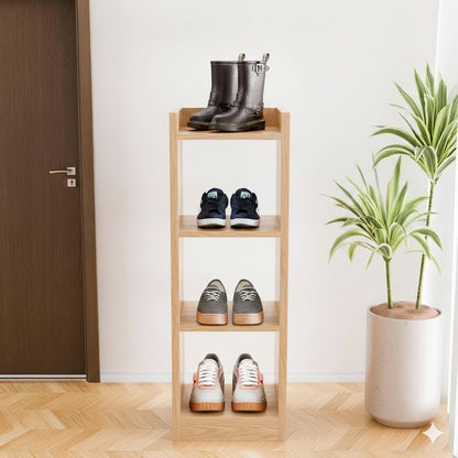 Spydercraft Modern Multi-Purpose Canyon Oak Wooden Bookshelf / Storage Unit
