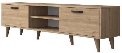 Spyder Craft Matte Finish A9 Compact TV Unit Only, TV Up To 45 Inches Engineered Wood TV Entertainment Unit  (Finish Color - Walnut Beige, DIY(Do-It-Yourself))