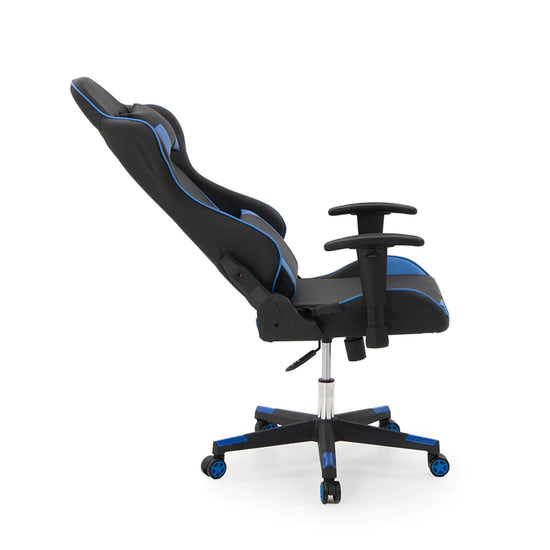 Spyder Craft Racer Gaming Chair In Leatherette With Adjustable Lumbar Cushion
