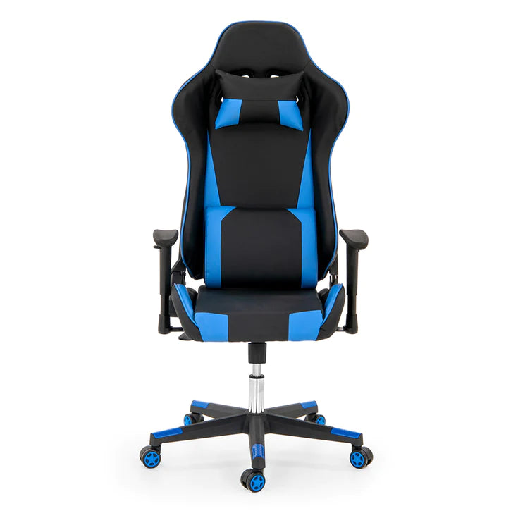 Spyder Craft Racer Gaming Chair In Leatherette With Adjustable Lumbar Cushion