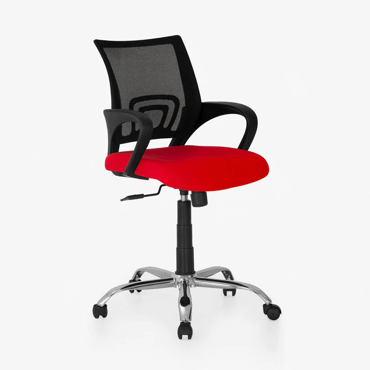 Spyder Craft Stun Nylon Netted Mesh Back Chair RED